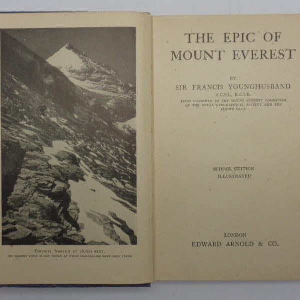 THE EPIC OF MOUNT EVEREST