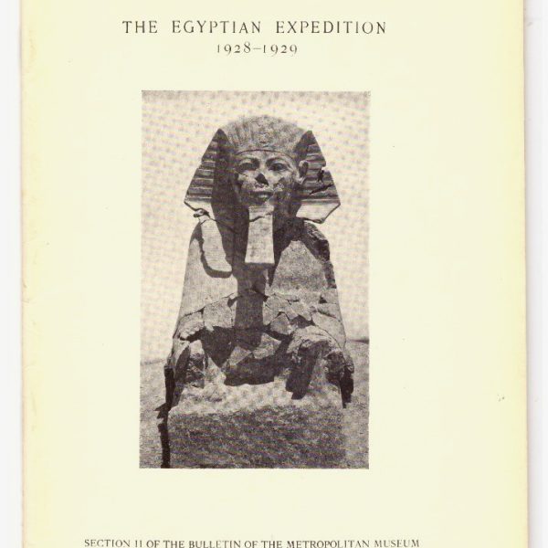 The Egyptian Expedition 1928-1929