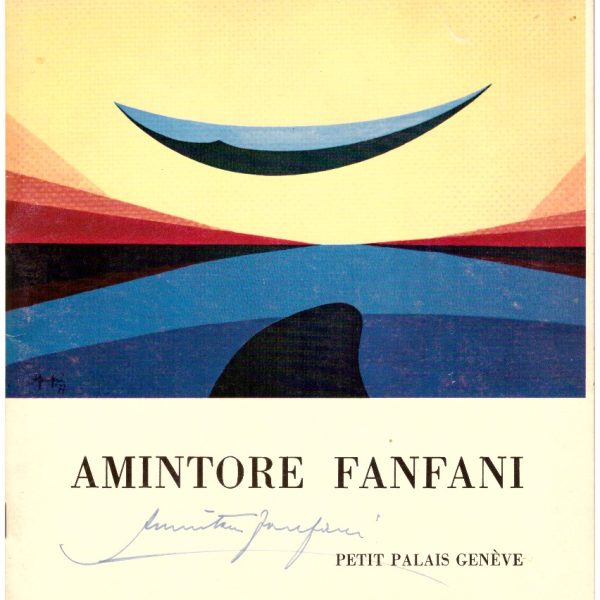 Amintore Fanfani. Petit Palais Geneve