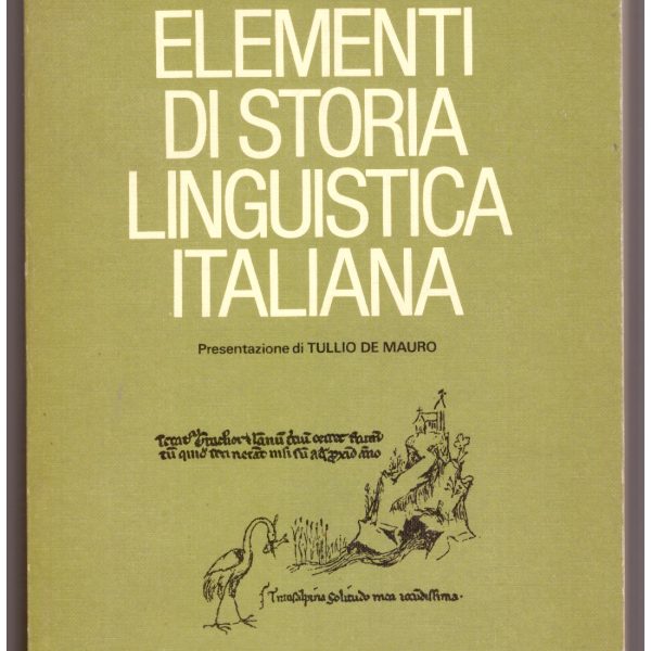 Elementi di storia della linguistica italiana