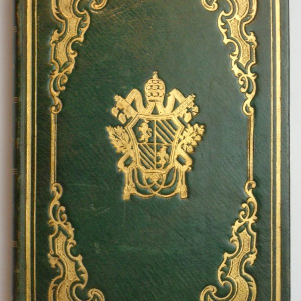 ORDO DIVINI OFFICII recitandi sacrique peragendi a capitulo romano et Clero sacrosanctae cathedralis Romanae Ecclesiae papalis lateranensis, ad annum bissextilem MDCCCLXXVI a Petro Romanini...