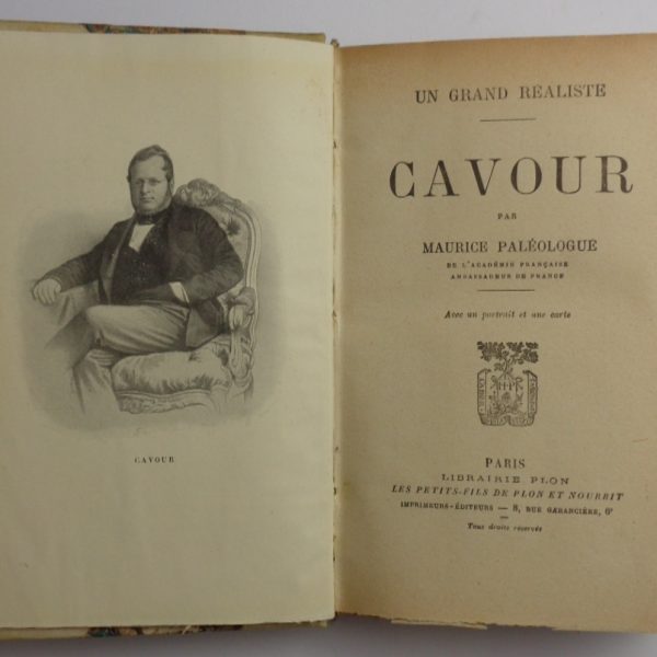 Un grand realiste: CAVOUR.