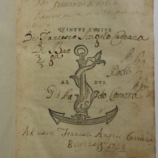 QUINTUS CU(R)TIUS.