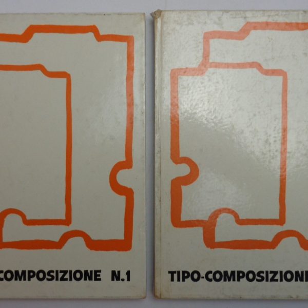 TIPO-COMPOSIZIONE. N. 1. Dalla scrittura alla stampa. Tipografia. Tipocomposizione corrente. N. 2. Tecnica delle composizioni complesse. Tipiche composizioni complesse. Composizione delle lingue estere. Impostazione e marginatura delle forme.
