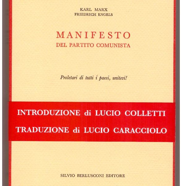 MANIFESTO DEL PARTITO COMUNISTA.