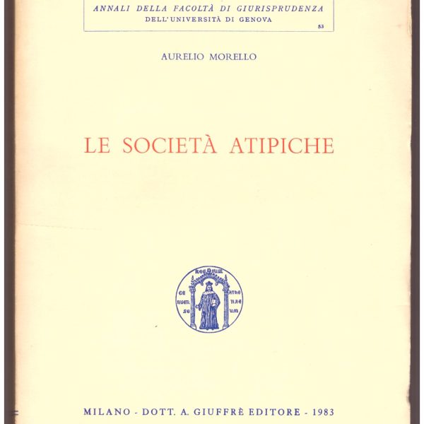 LE SOCIETÀ ATIPICHE.
