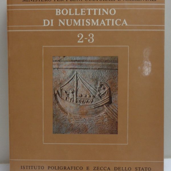 BOLLETTINO DI NUMISMATICA n. 2-3, 1984.