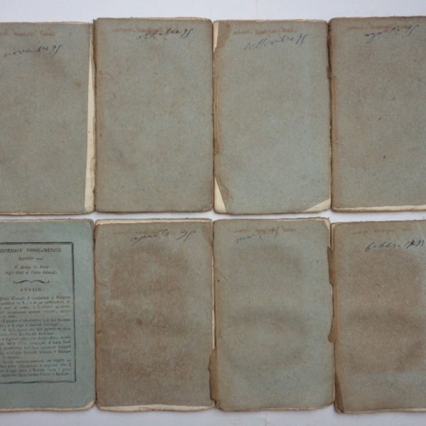AVANZAMENTI DELLA MEDICINA E DELLA FISICA. Opera periodica di L. Brugnatelli. ANNO 1795 (completo)