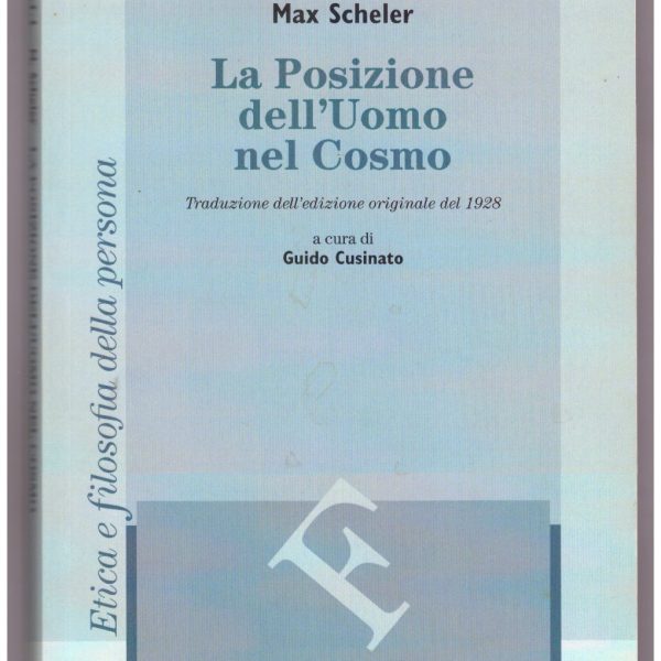 LA POSIZIONE DELL'UOMO NEL COSMO.