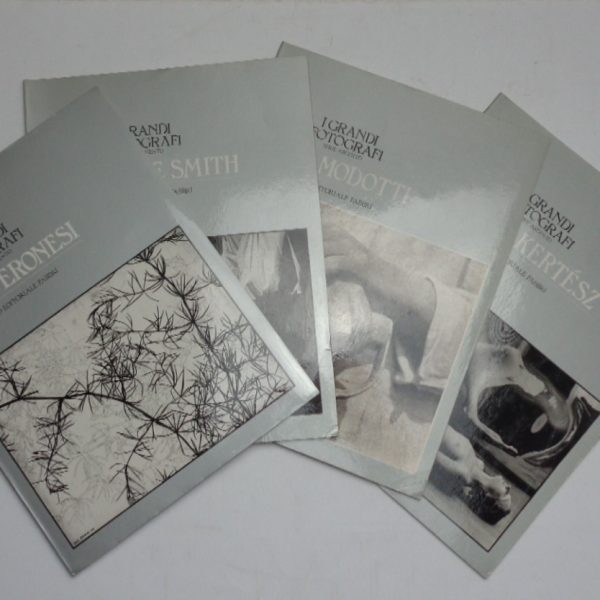 I grandi fotografi. Serie argento. 1) W. Eugene Smith; 2) Tina Modotti; 3) Andrรฉ Kertรฉsz; 4) Luigi Veronesi.